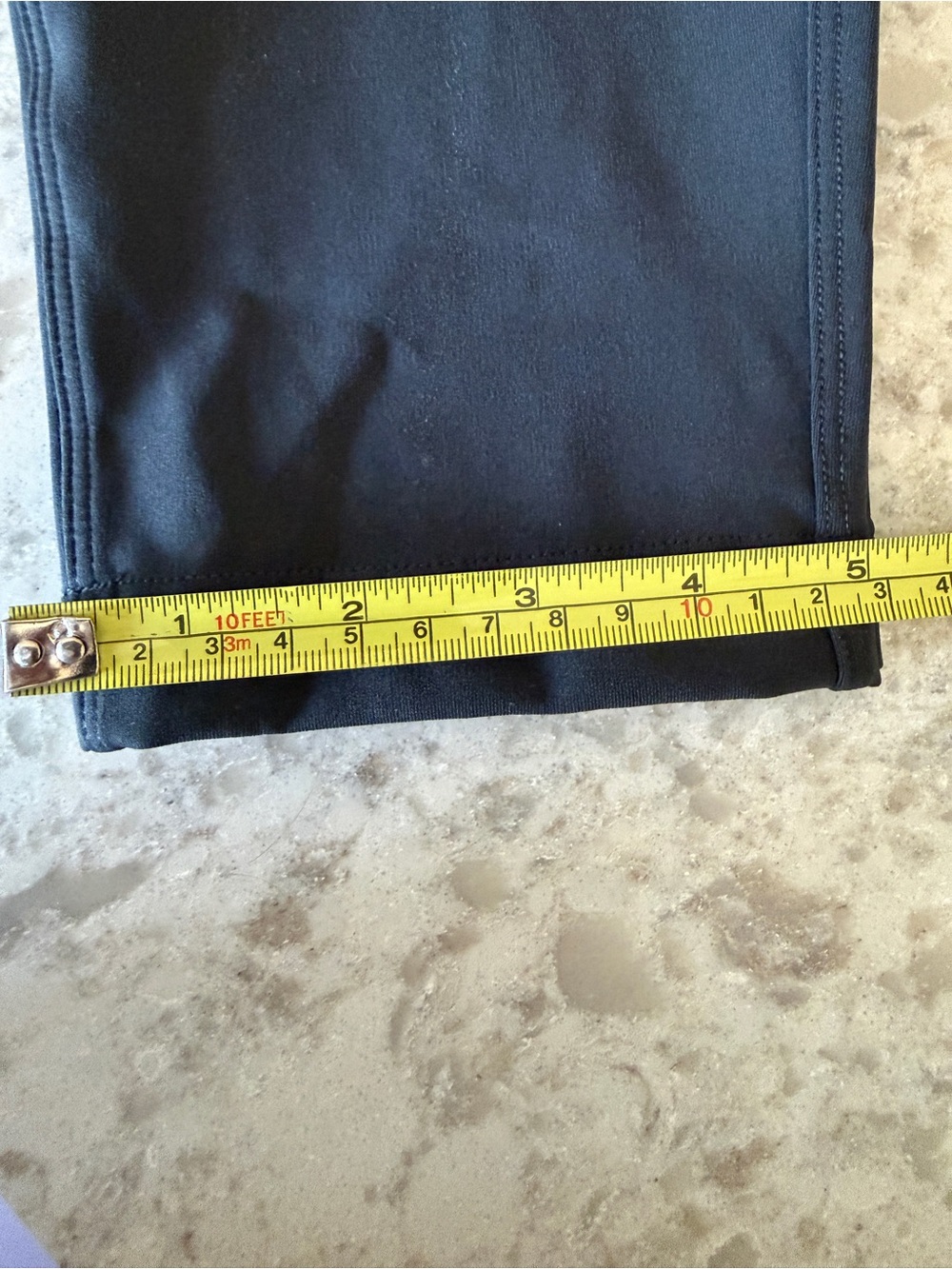 Lululemon Dropt Mid Rise Drawstring Pant Deep Coal Size 4 - Picture 14 of 15